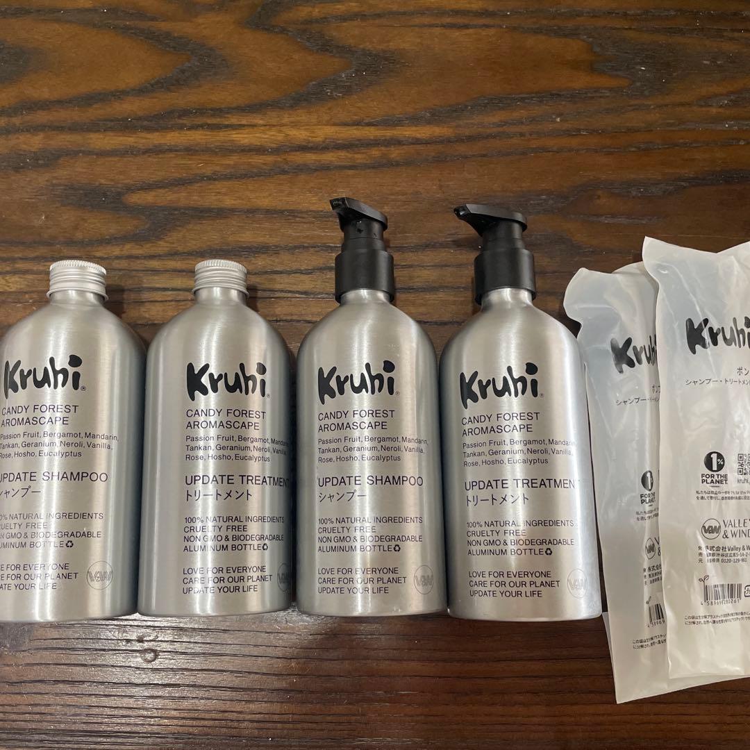 kruhi シャンプートリートメント4本セット Kruhi】スターターセット（シャンプー＆トリートメント） | SELECT