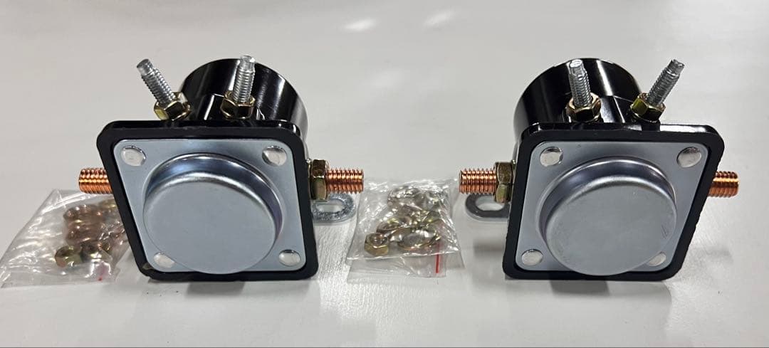 ハイドロ　#6ハイプレッシャーホース 1.5m×２本とソレノイド3個