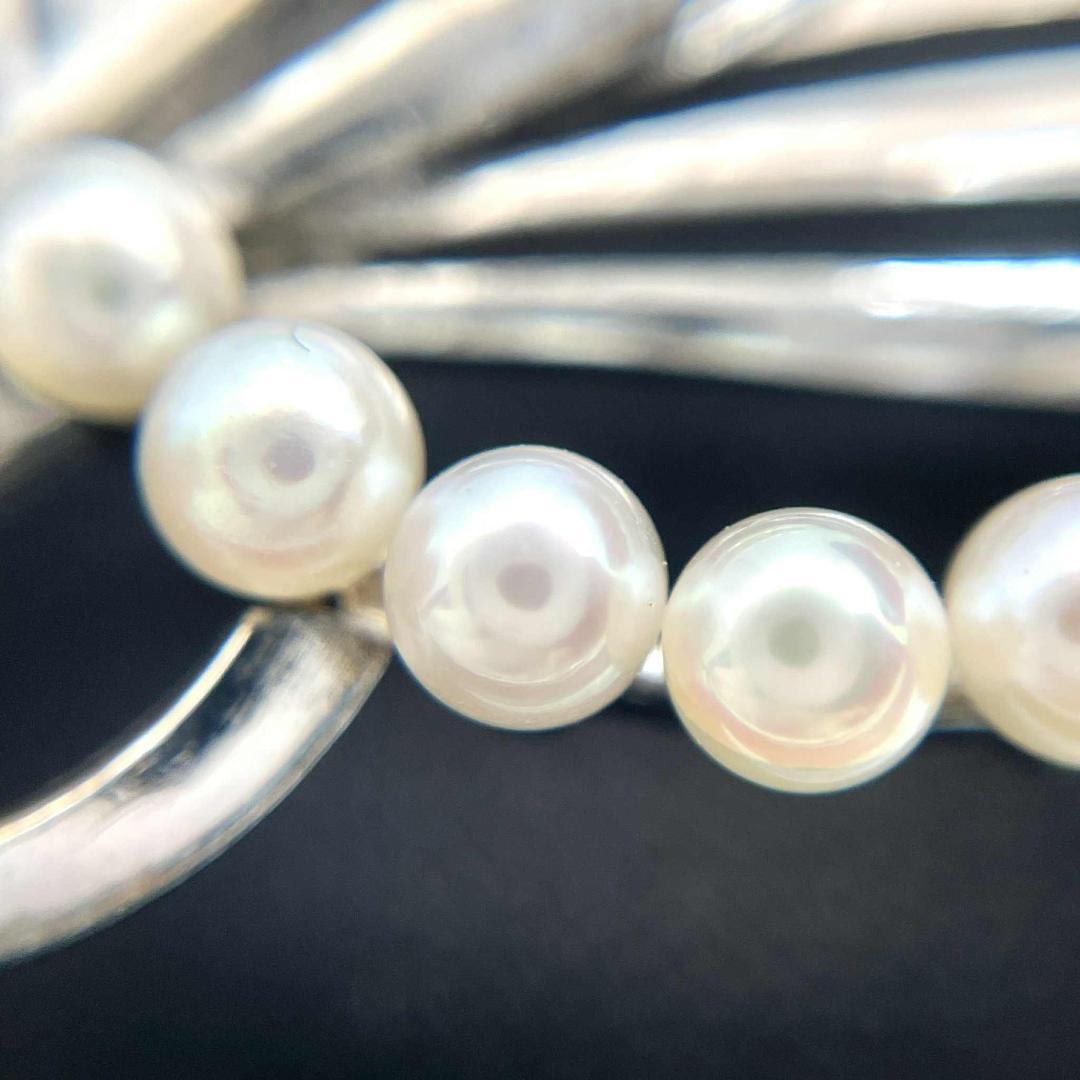 ミキモト パール7.4mm 3.0-3.5mm ブローチ SV925 シルバー - メルカリ