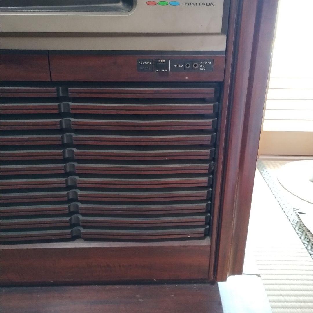 SONY 昭和レトロ 家具調大型テレビ ジャンク品 - メルカリ