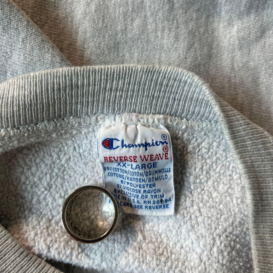 90s USA製 チャンピオン リバースウィーブ 3段 カプセル XXL - メルカリ