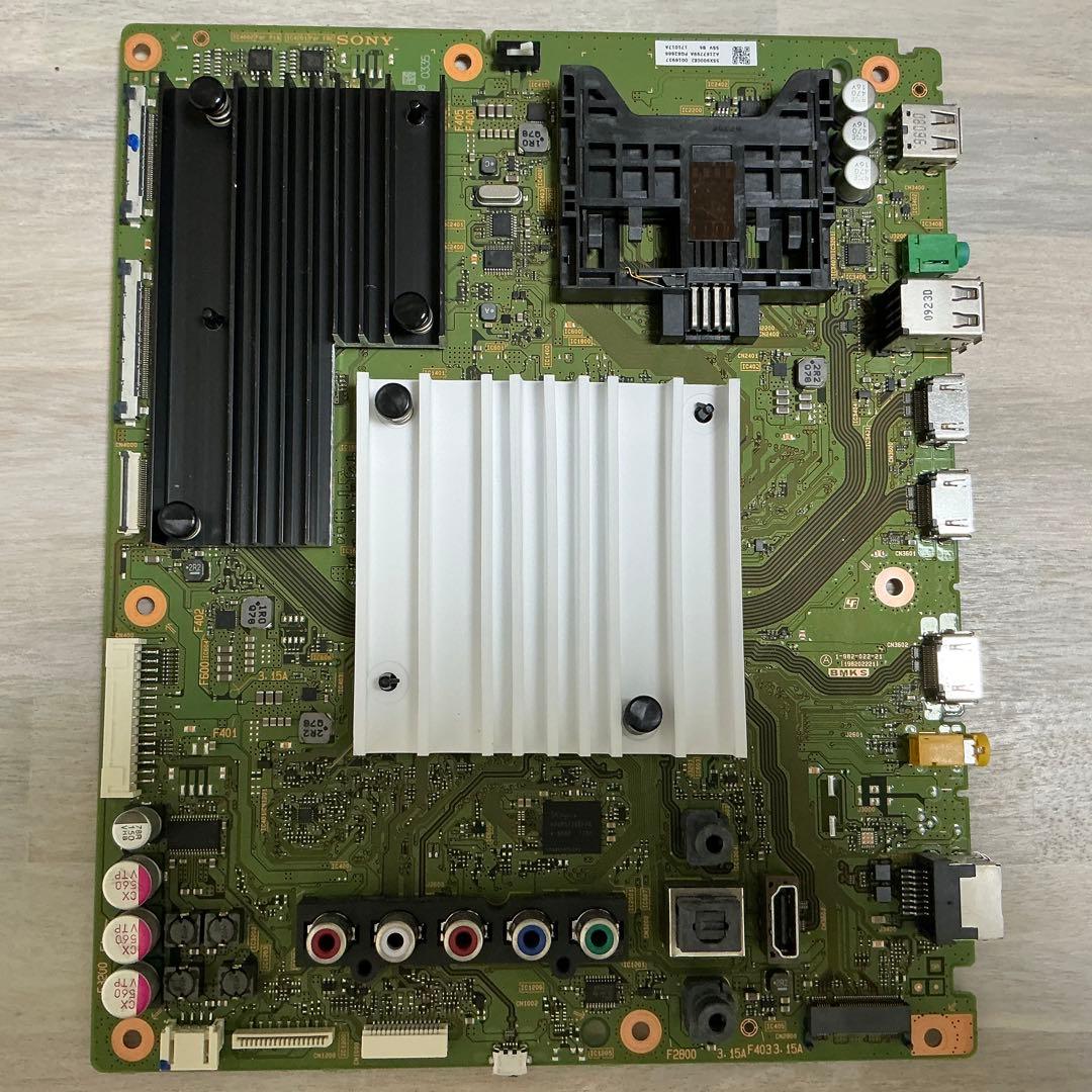 動作確認済】SONY KJ-55X9000E メイン基板 ジャンク扱い - メルカリ