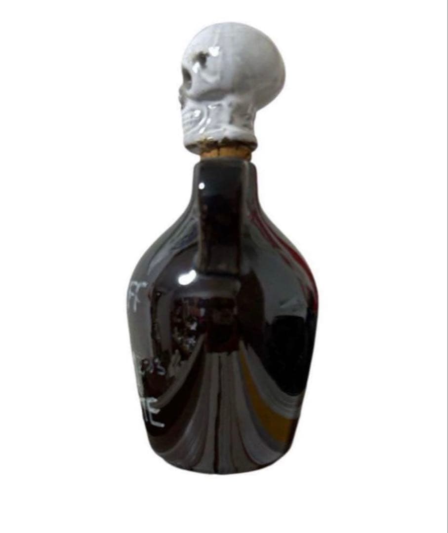 50s 日本製 セラミック スカル ポイズンボトル デカンタ ビンテージ