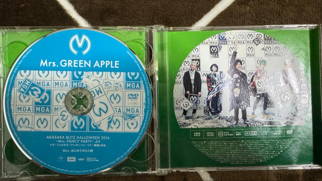 お値下げ！Mrs.Green Apple CD・DVD まとめ売り【初回限定版】 - メルカリ