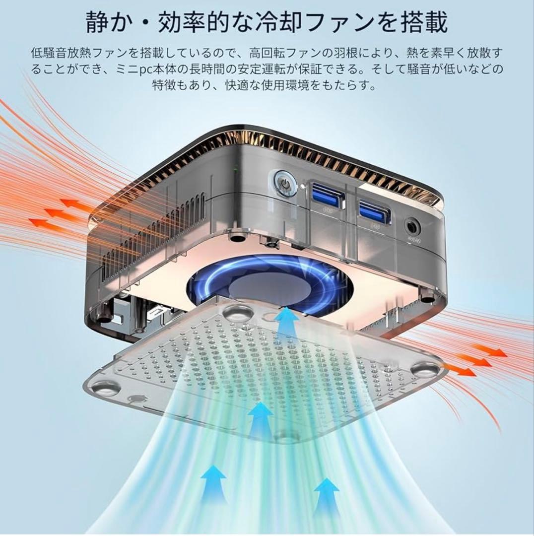 値下ミニpc 3.60GHz N97 Windows11Pro 8GB256GB