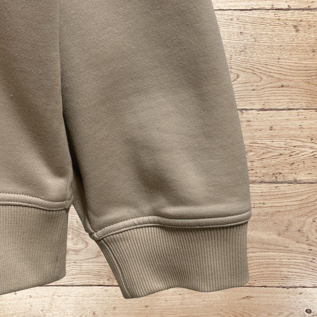 《極美品》Burberr☆ロゴスウェット トレーナー ビッグロゴ ベージュ L