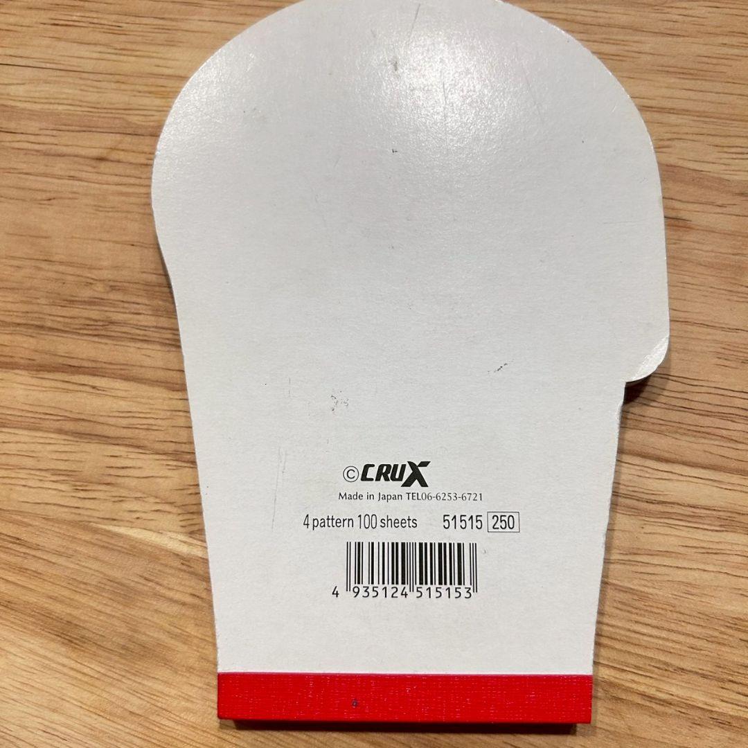 公*o様 クラックス ストロベリープリン メモ帳 当時もの