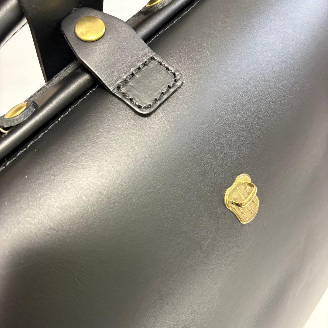 〝HERZ〟（ヘルツ）ソフトダレスバッグ（黒）（Mサイズ）【未使用品に近い】