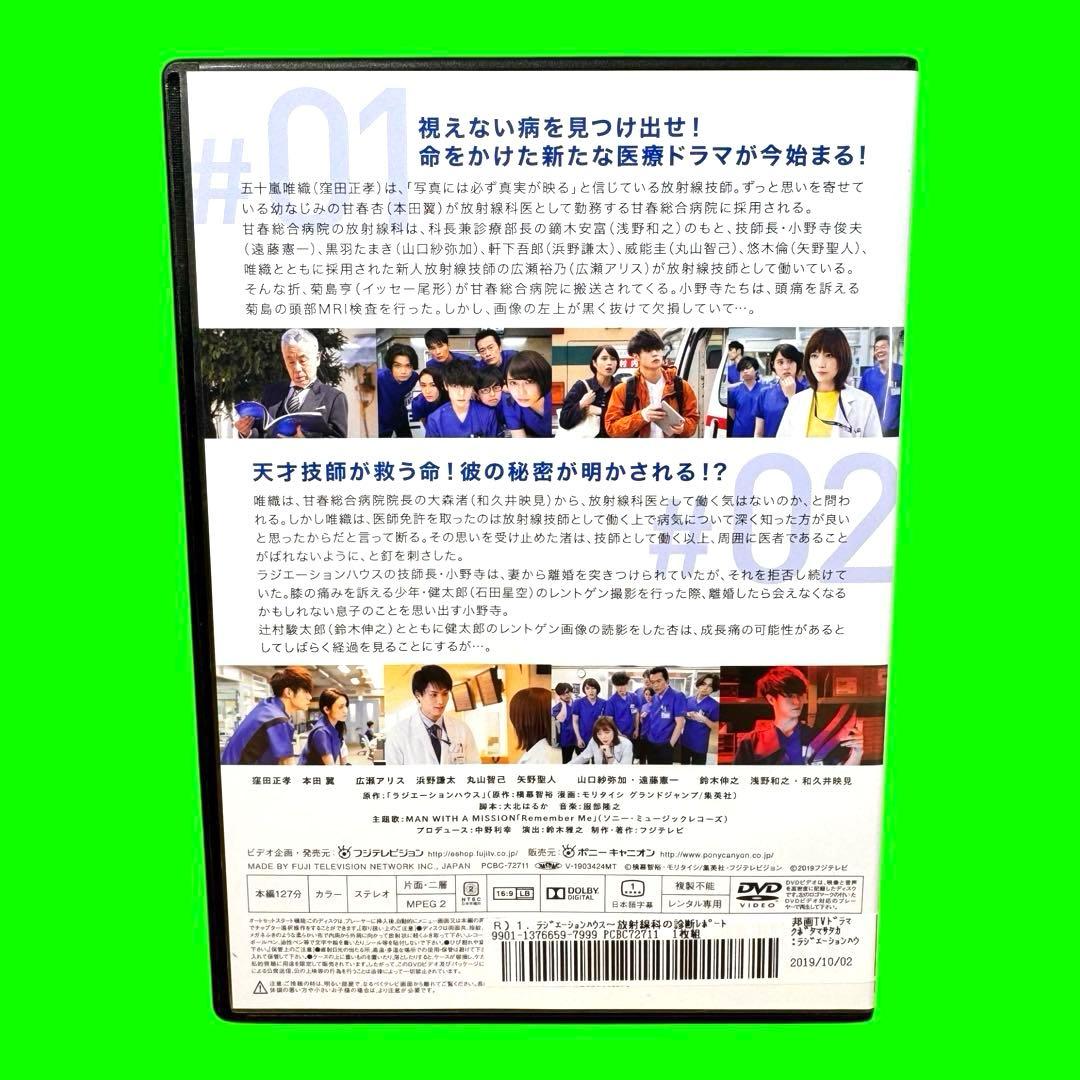ケース付 ラジエーションハウス～放射線科の診断レポート～ DVD 全6巻