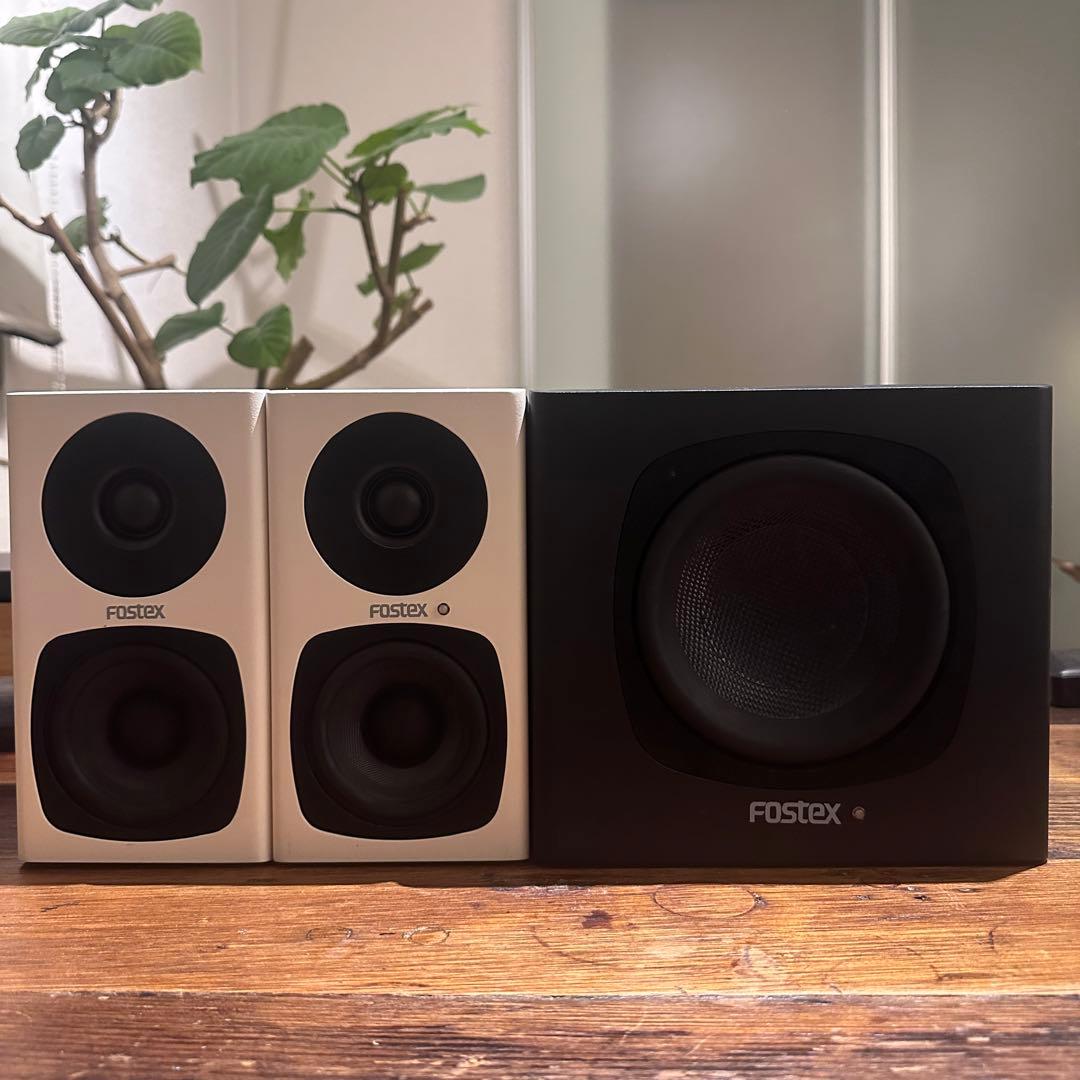 Fostex PM0.3H PM-SUBmini2 セットFOSTEX アクティブ2ウェイスピーカー