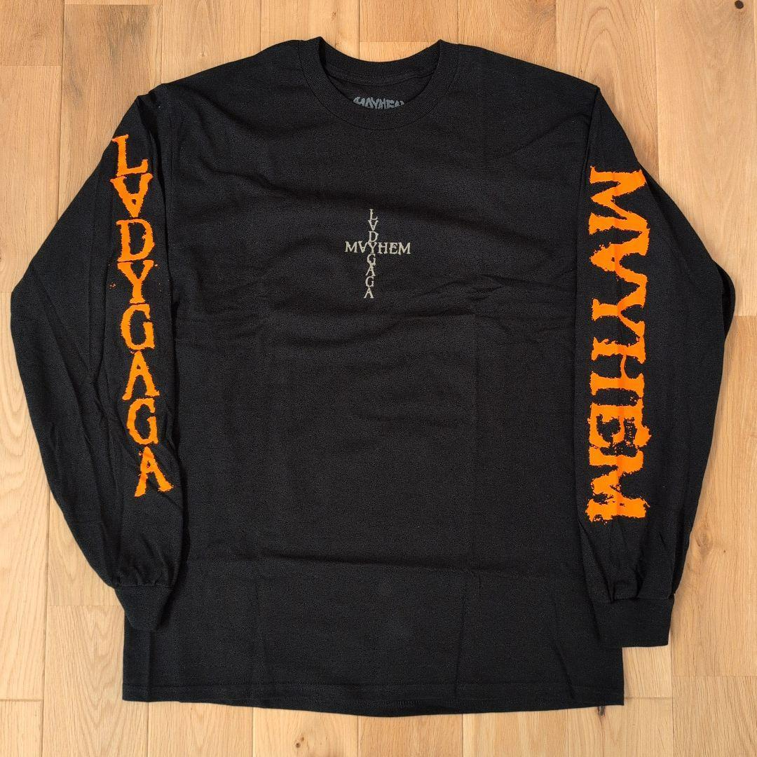 正規品】Lady Gaga × MAYHEM ロンT L 黒 - メルカリ