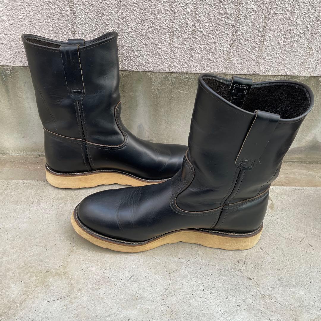 97年 羽タグ レッドウィング 8169ペコス 8.5E 茶芯