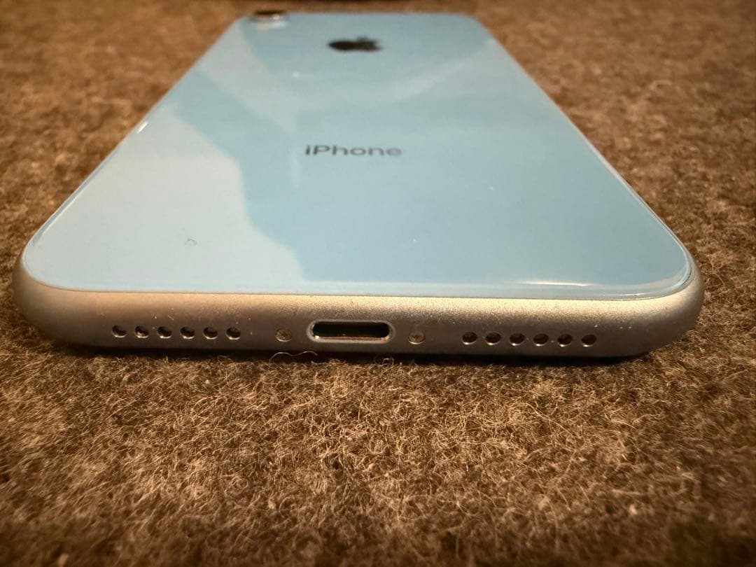 美品・傷なし】iPhoneXR 64GB ブルー 中古 バッテリー86% - メルカリ