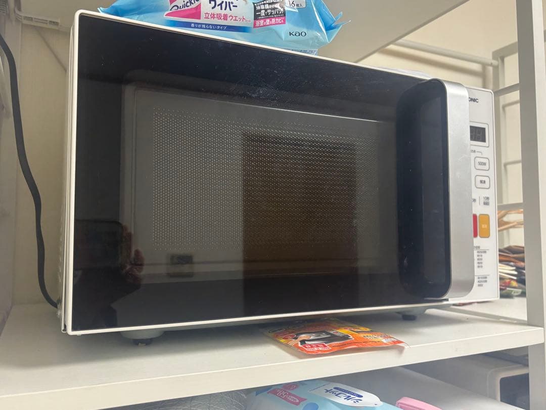 ELSONIC フラットタイプ電子レンジ ECG-FMW603 600W - メルカリ