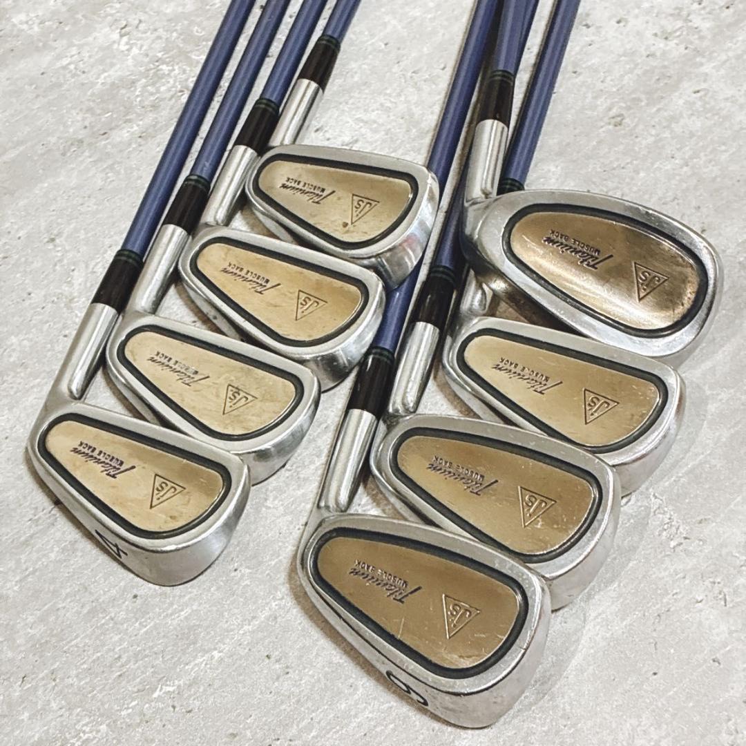 ジャンボ尾崎 j's チタンマッスル アイアン 8本セット メンズ ゴルフ S