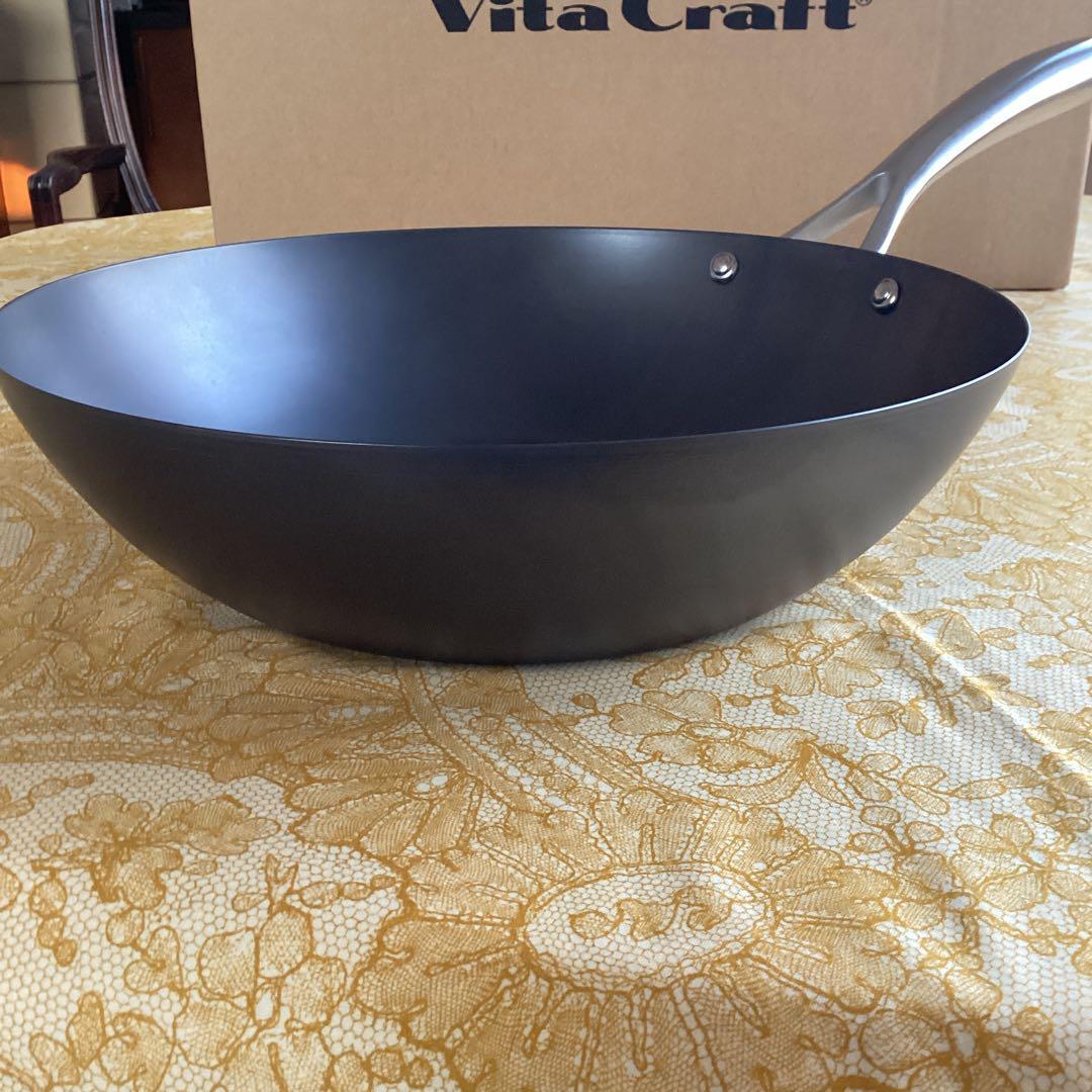 《VitaCraft 》スーパー鉄ウォックパン26cm 新品未使用　中華鍋