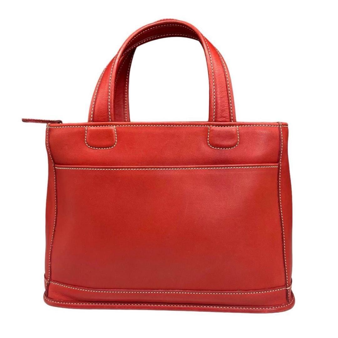 良品✨ オールドコーチ COACH コーチ 9303 トートバッグ USA製 赤