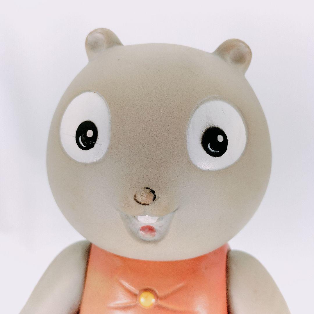 希少品 山ねずみ ロッキーチャック ソフビ ズイヨー タケミ 昭和レトロ