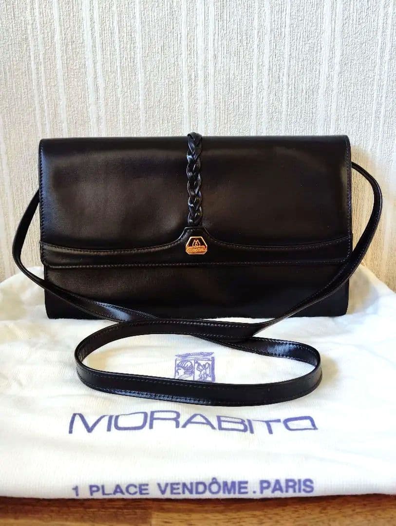 美品　モラビト　ヴァンドーム　ショルダーバッグ　レザー　ブラック 保護袋 2026年最新】モラビト ヴァンドームの人気アイテム - メルカリ