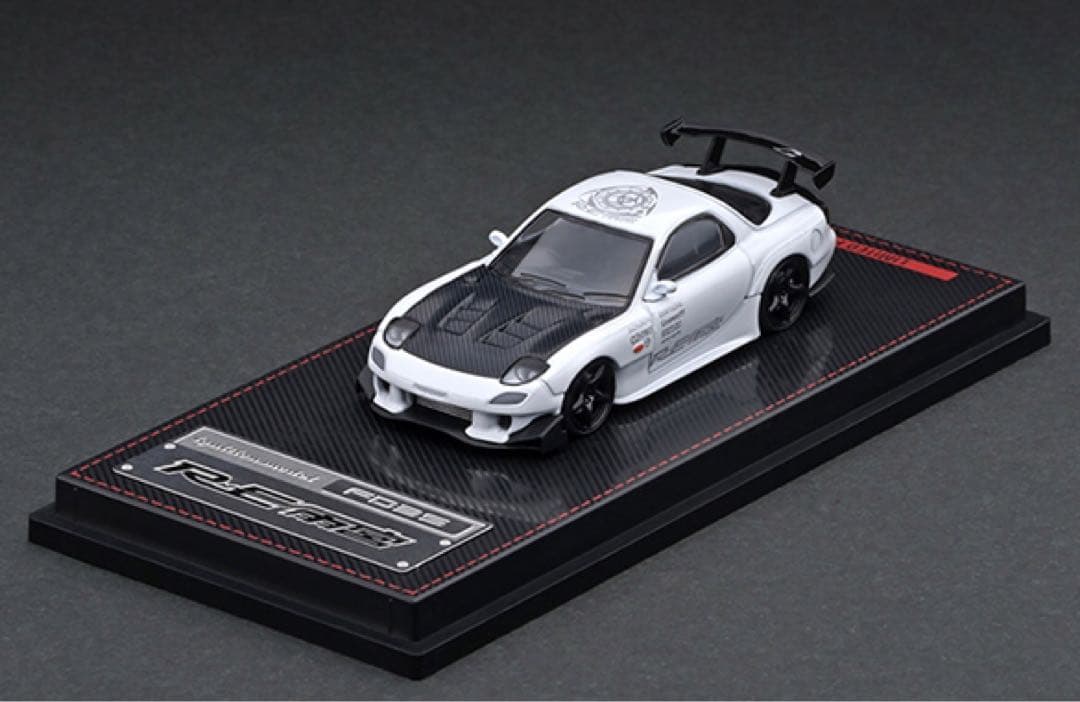 イグニッションモデル 1/64 マツダ RX-7 FD3S RE雨宮 ホワイト - メルカリ