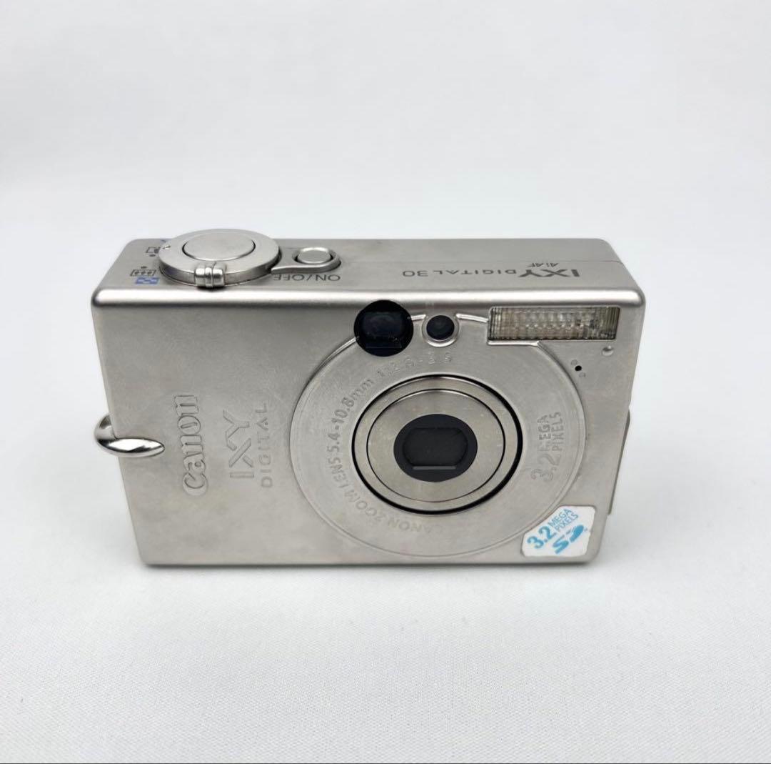 動作確認済】Canon キャノン IXY DIGITAL 30 シルバー - メルカリ