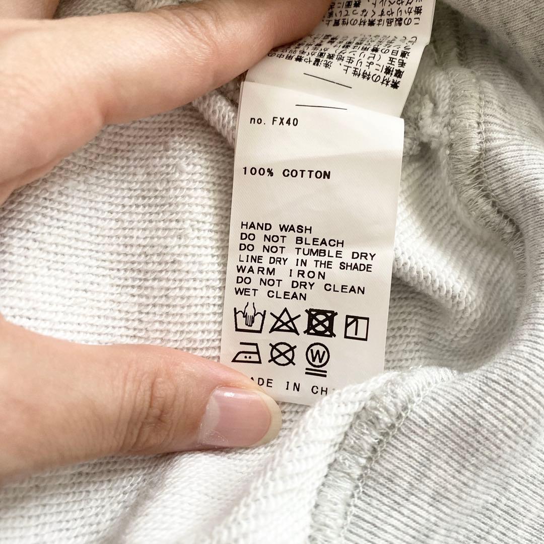 美品 ドゥーズィエムクラス MONTAUK SWEATオーバーサイズスウェット