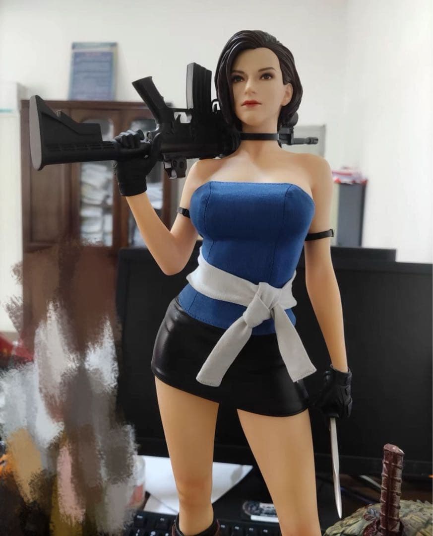 バイオハザード ジル・バレンタイン ガレージキット ガレキ スタチュー