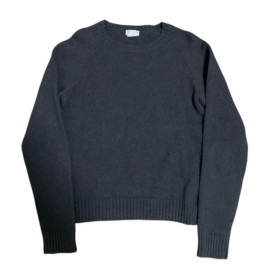 DRIES VAN NOTEN 無地 ウール ニット チャコールグレー ドリス 8045001211774_2.jpg?v=