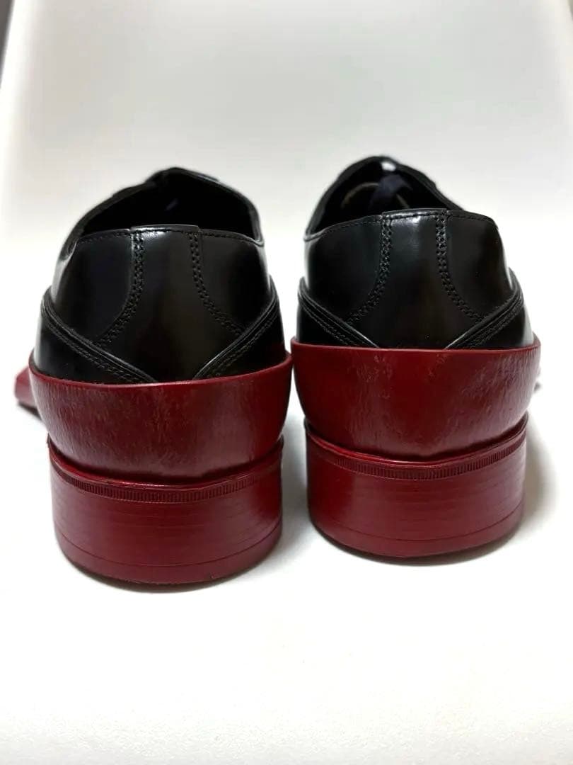 最終価格 名作 プラダ12AW ラバーソールドレスシューズ9美品 - メルカリ