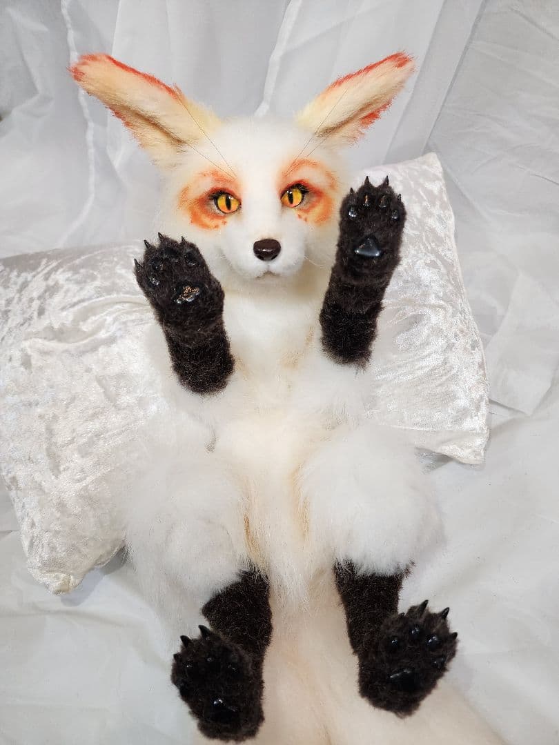 S*苑様 全身可動アートドール 妖狐 狐 二尾 - メルカリ