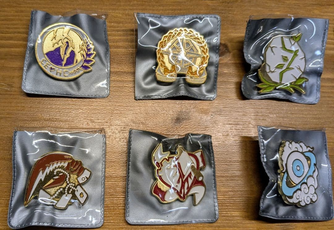 リンバスカンパニー囚人 ピンバッジ12個 コンプリートセット - メルカリ