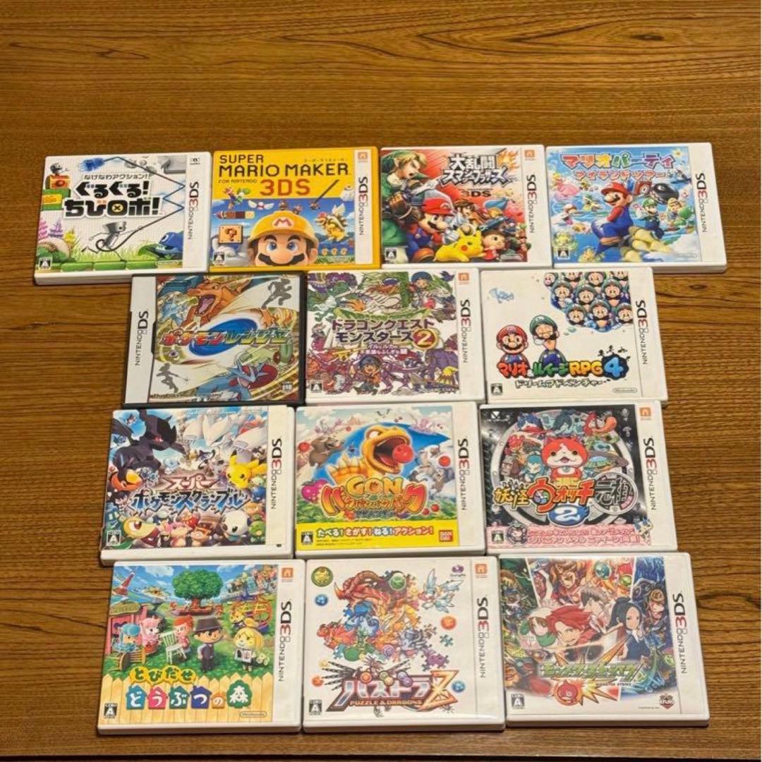 3dsソフト13本まとめ売り - メルカリ