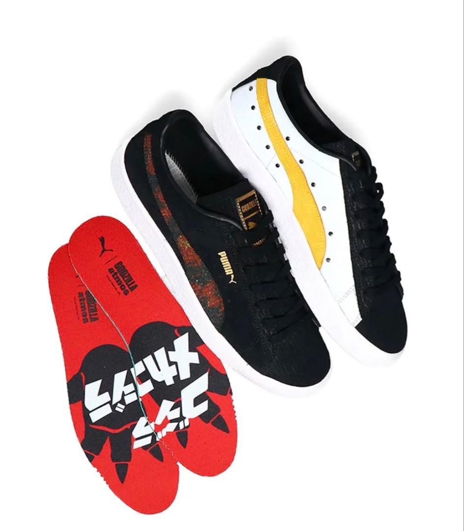 ゴジラ★シークレットベースフィギュア★プーマスニーカー★atmos 26.5cm