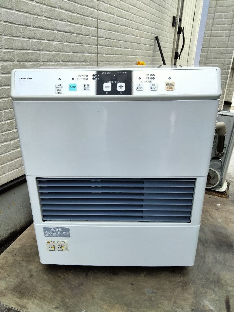 札幌発コロナFF温風石油ストーブ！品番「FF‐VG4215S」2016年式中古⑲