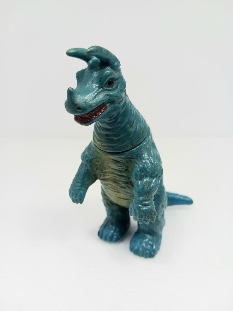 当時物 ブルマァク 帰ってきたウルトラマン キングザウルス三世 ソフビ