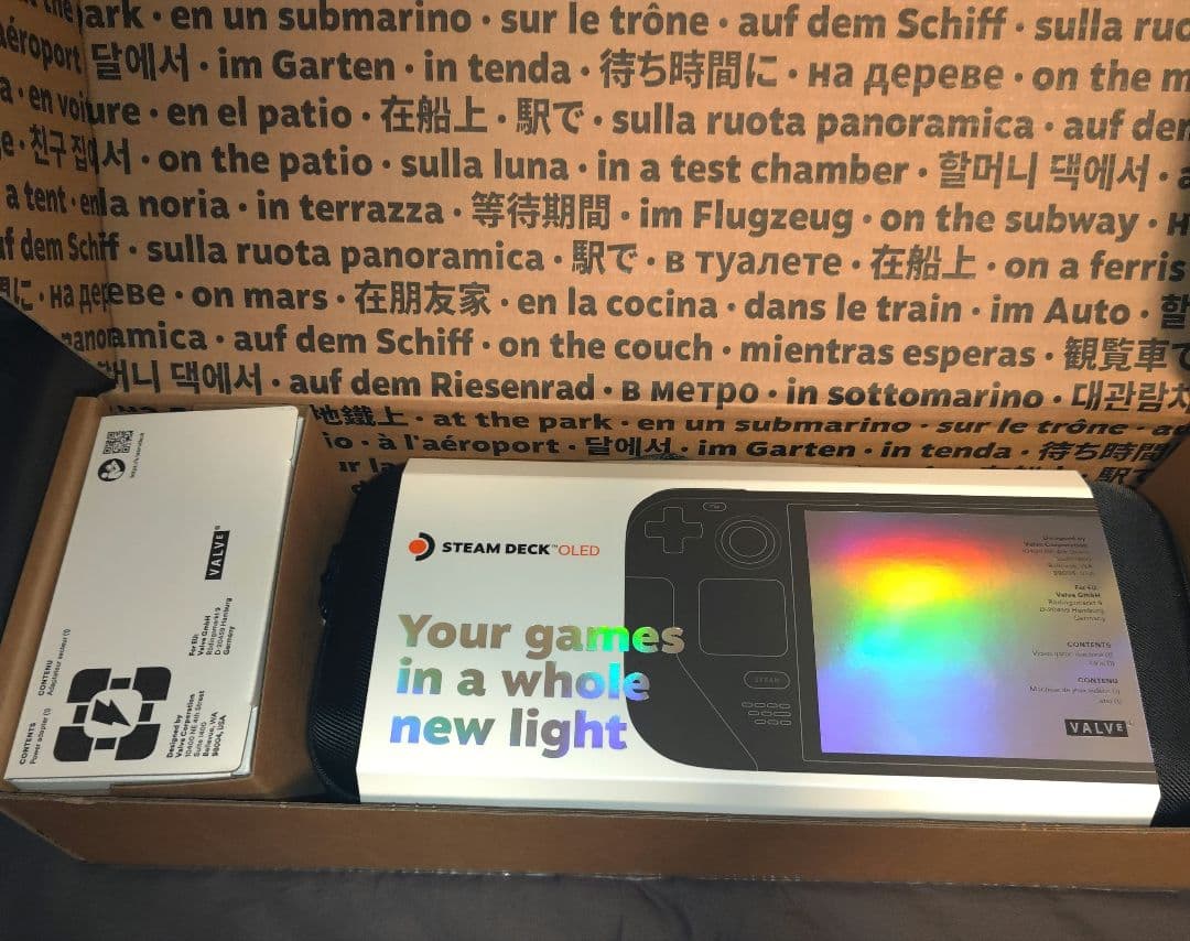 Steam Deck 512GB OLED Value純正ステーション付き Valve Gaming System Steam Deck 512GB Handheld Console - Built