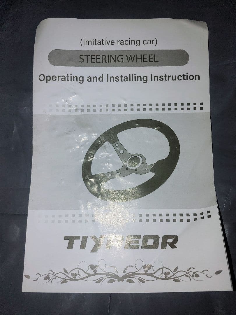 ♡32パイハートレッドステアリング♡　【最終値下げ今月いっぱいでページ削除】