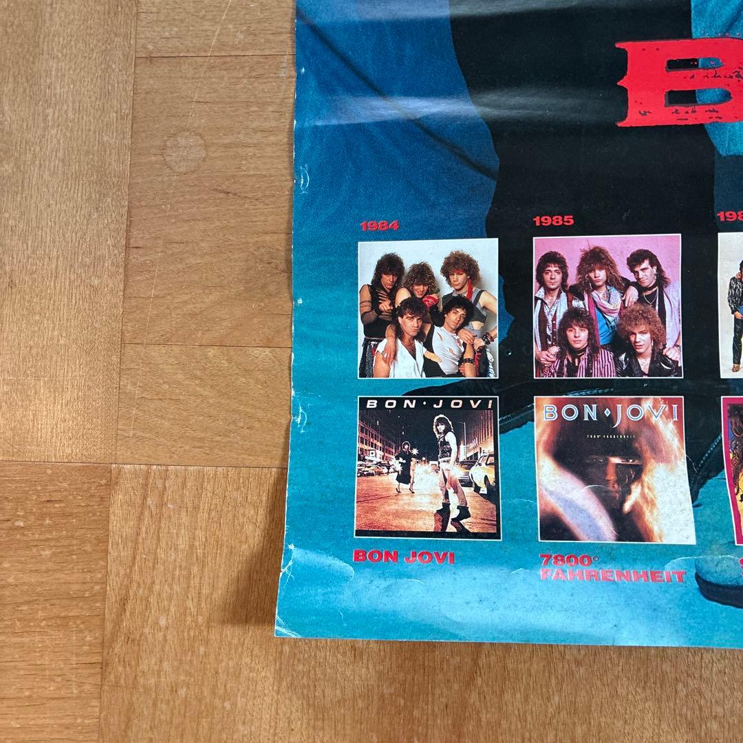 ボンジョビ BON JOVI ポスター 1994年版 - メルカリ