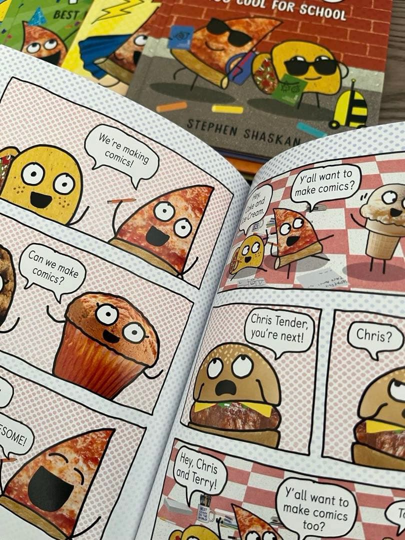 Pizza and Taco 全9巻セット comic book 英語 知育