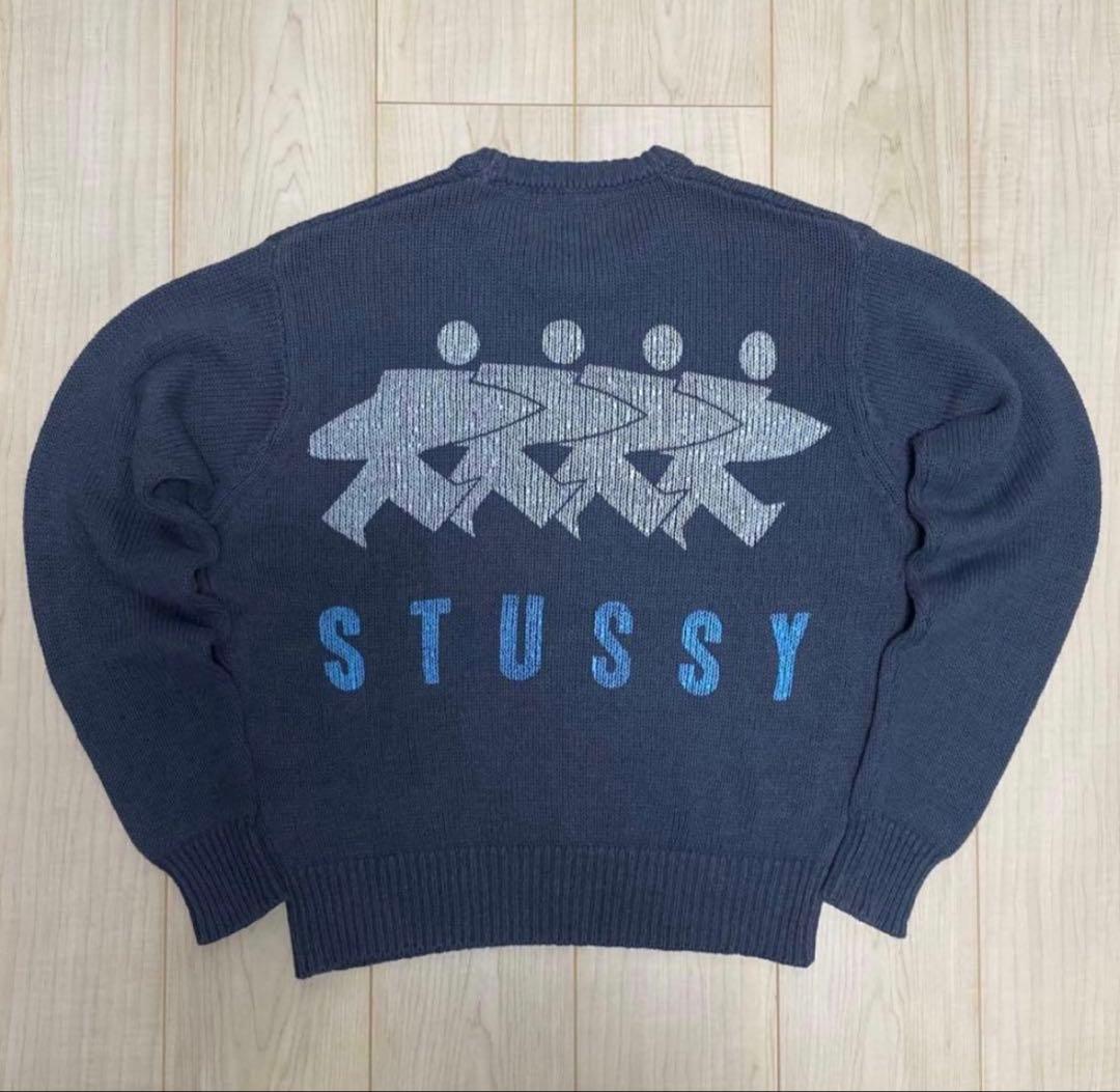 Stussy Surfman Icon Sweater S - メルカリ