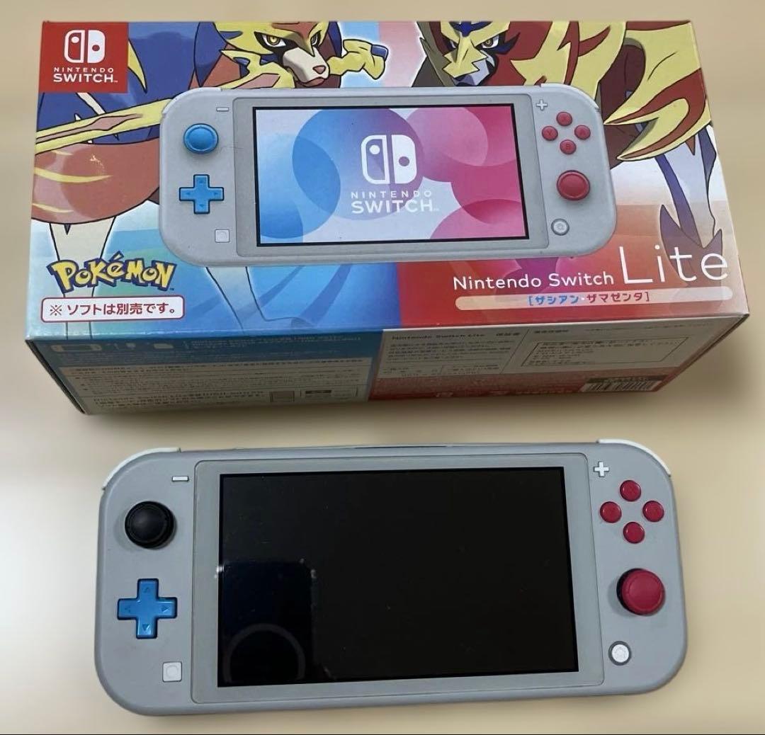 任天堂　Switch スイッチ Lite ザシアン・ザマゼンタ　ジャンク Amazon.co.jp: Nintendo Switch Lite ザシアン・ザマゼンタ 【携帯専用
