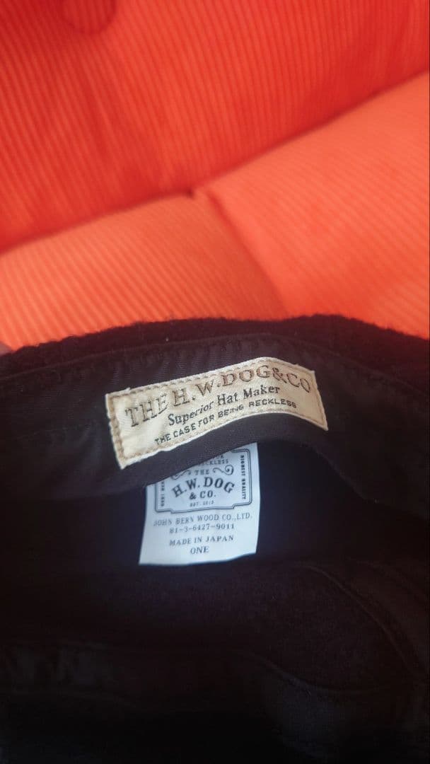 THE H.W.DOG&CO. キャスケット