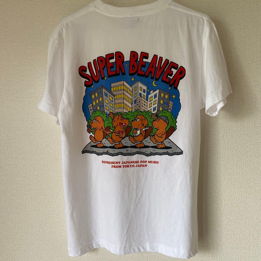 SUPER BEAVER Tシャツ ホワイト Sサイズ - メルカリ