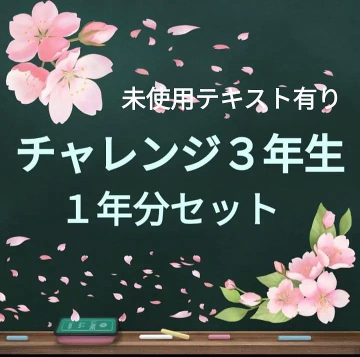 チャレンジ 3年生 ベネッセ こどもちゃれんじ 知育 学習 本 ポスター