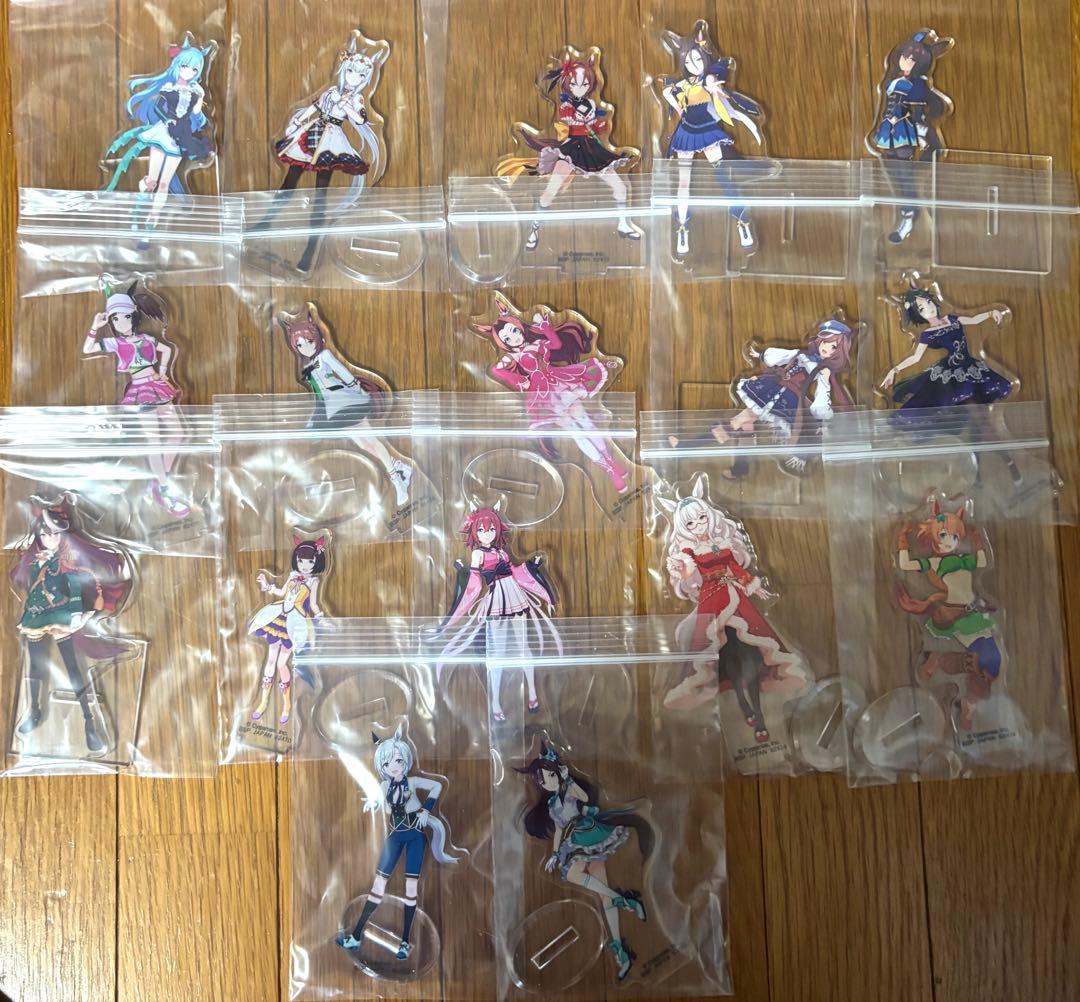 ウマ娘 一番くじ アクリルスタンド まとめ売り - メルカリ