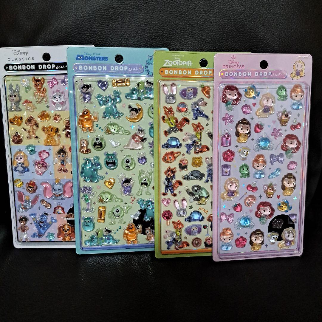 jj様2セット分 ボンボンドロップシール ディズニー サンスター文具 ボンボンドロップシール ミニ ズートピア ディズニー