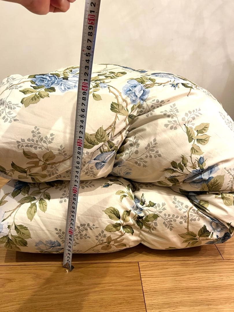 西川リビング グースダウン90% グレイテスト シングル 綿100% 1.3k