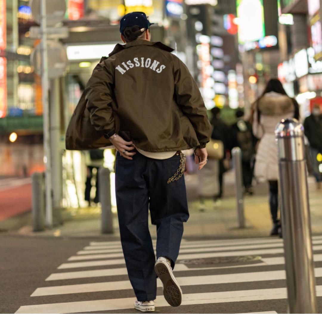 新品 MISSION DISTRICT コーチジャケット ネイティブジャパニーズ