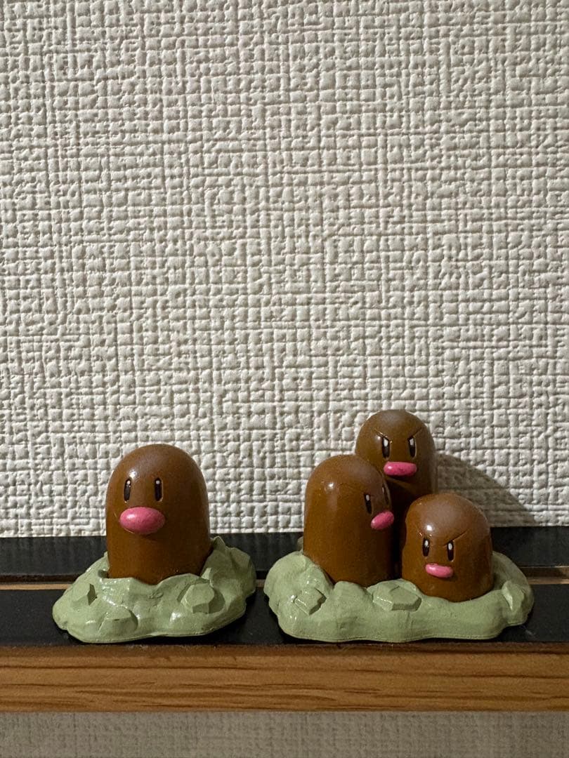 レア！初期 ポケモン モンコレ ディグダ ダグドリオ - メルカリ