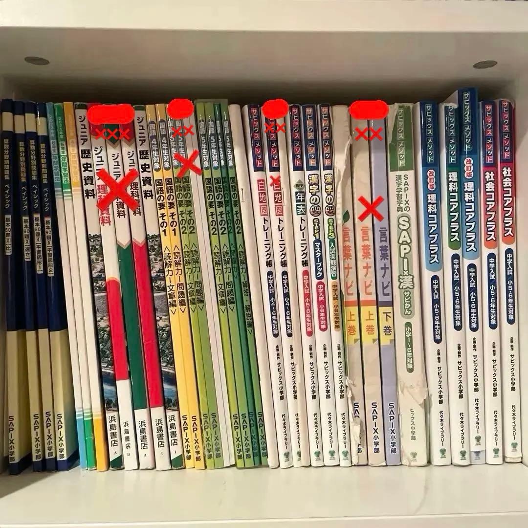 【超お得】サピックス 教材ほとんど全て！ まとめ売り　美品